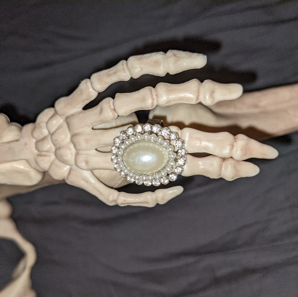 Faux Pearl Ring